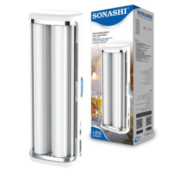 Sonashi Rechargeable Led Lantern Blue (SEL-719)