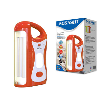 Sonashi Rechargeable 3 Side Lantern Red (SEL-721)