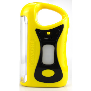 Sonashi Rechargeable 3 Side Lantern Yellow (SEL-721)