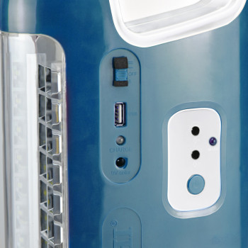 Sonashi Rechargeable Led Lantern Blue-White (SEL-727B)