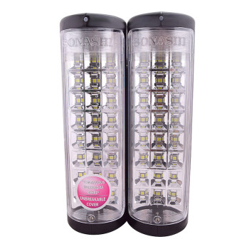 Sonashi Rechargeable Led Lantern 2Pcs Combo Pack Red (SEL-2244)