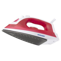 Sonashi Steam Iron With Non-Stick Soleplate-1600W Red (SI-5077T)