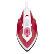 Sonashi Steam Iron With Non-Stick Soleplate-1600W Red (SI-5077T)
