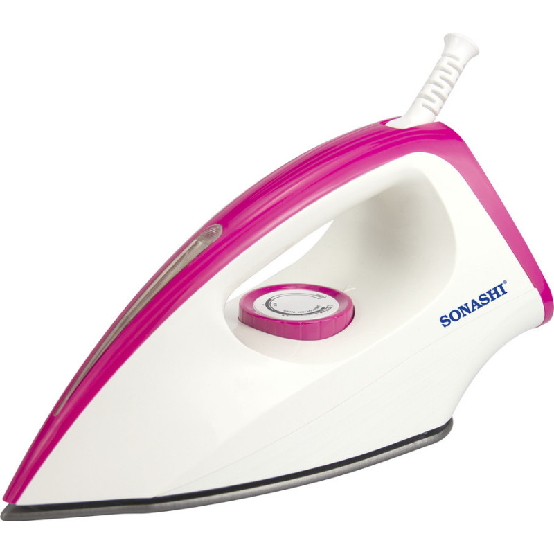 Sonashi Dry Iron Pink-White, 2 Years Warranty (SDI-6016T)