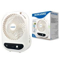 Sonashi 7-Inch Rechargeable Mini Fan, SRF-607N