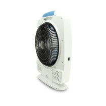 Sonashi 12'' Rech Oscillating Fan /Super Briht Led 10 PcsWith 18 Hrs Working, 2 Years Warranty (SRF-512)