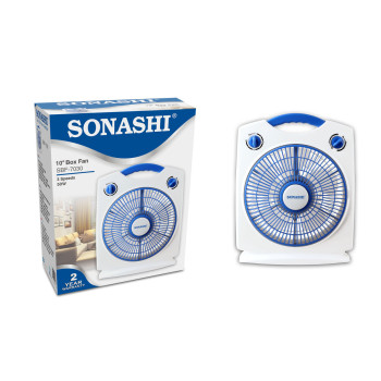 Sonashi 10" Box Fan Blue, 2 Years Warranty (SBF-7030)