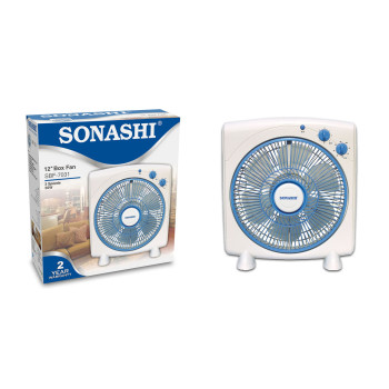 Sonashi 12 Inch Box Fan, (SBF-7031)
