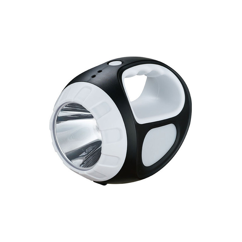 Sonashi Rechargeable Torch Speaker Black-White, 2 Years Warranty (STS-201)