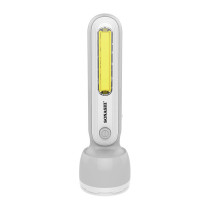 Sonashi Rechargeable LED Torch, L/Gray (SPLT-108N)