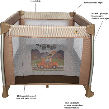 Honey Baby Baby Square Travel Cot