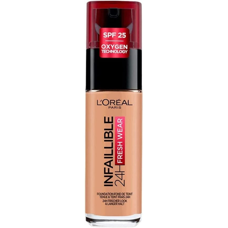 L'Oreal - Infaillible 24H Fresh Wear Foundation - 150 Beige Eclat Radiant Beige For Women Everyday Makeup Use