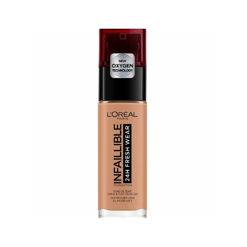 L'Oreal - Infaillible 24H Fresh Wear Foundation - 300 Amber For Women Everyday Makeup Use