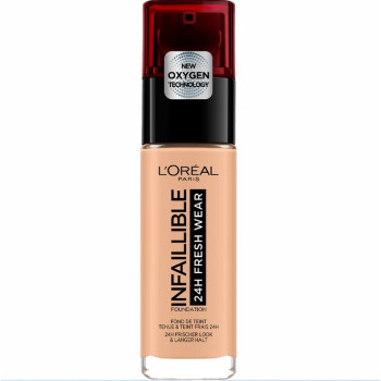 L'Oreal - Infaillible 24H Fresh Wear Foundation 120 Vanilla For Women Everyday Makeup Use