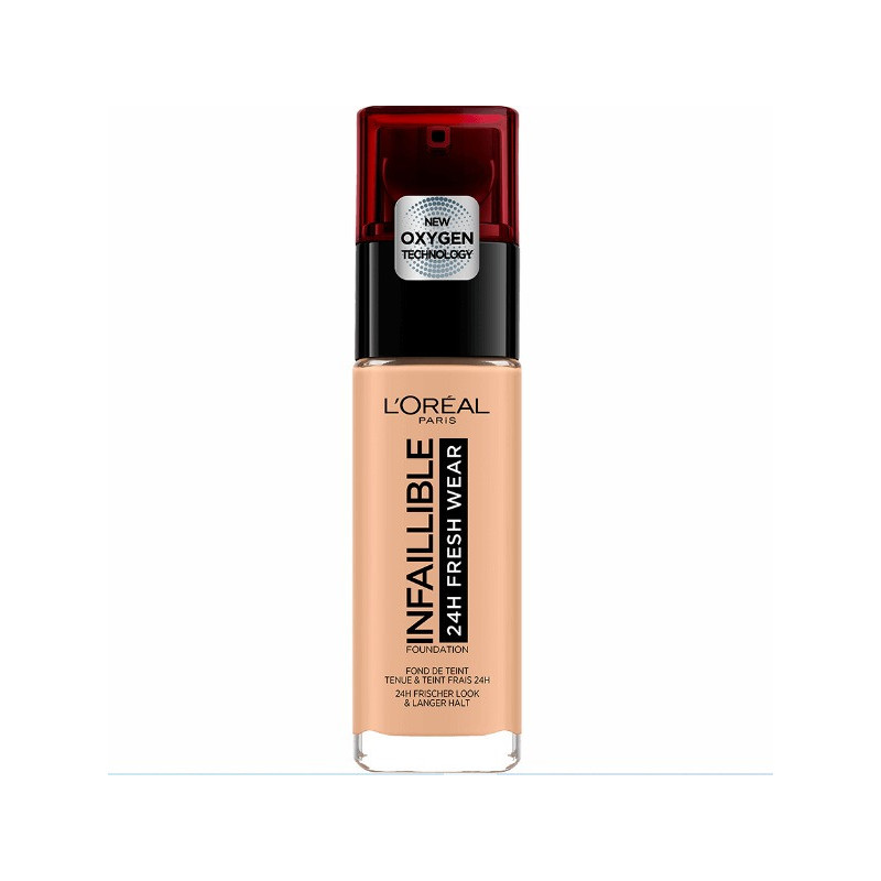L'Oreal - Infaillible 24H Fresh Wear Foundation 120 Vanilla For Women Everyday Makeup Use