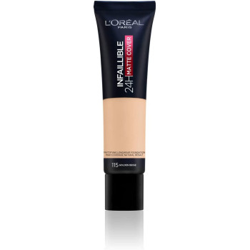 L'Oreal - Infallible 24H Matte Cover Foundation - Beige Dore/Golden Beige For Women Everyday Makeup Use