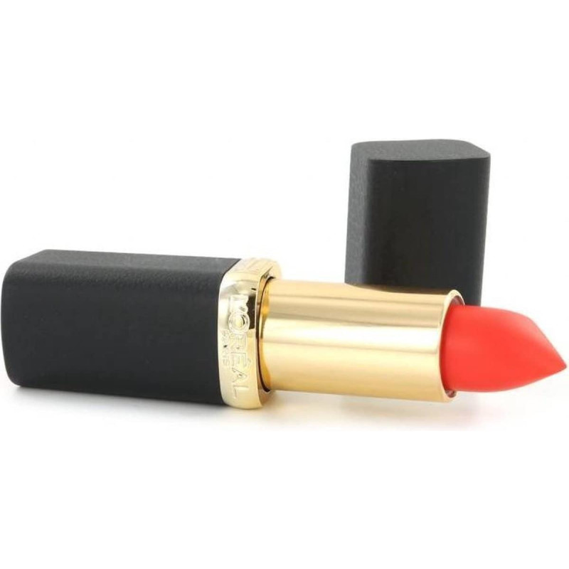 L'Oreal - Rouge A Levres Color Riche Matte - 227 Hype For Women Everyday Makeup Use