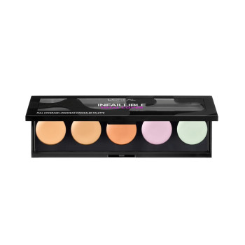 L'Oreal - Infallible Total Cover Concealer Palette For Women Everyday Makeup Use