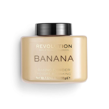 Make Up Revolution - Banana Baking Powder - 32 g For Women Everyday Makeup Use