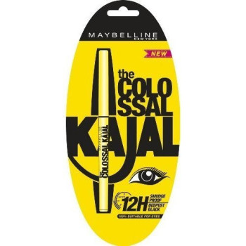 Maybelline - The Colossal Kajal Extra Black For Women Everyday Makeup Use