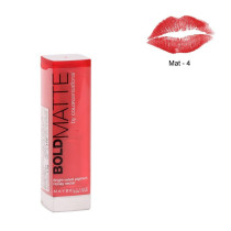 Maybelline - Color Sensational Bold Matte Lipstick - Mat 4 For Women Everyday Makeup Use