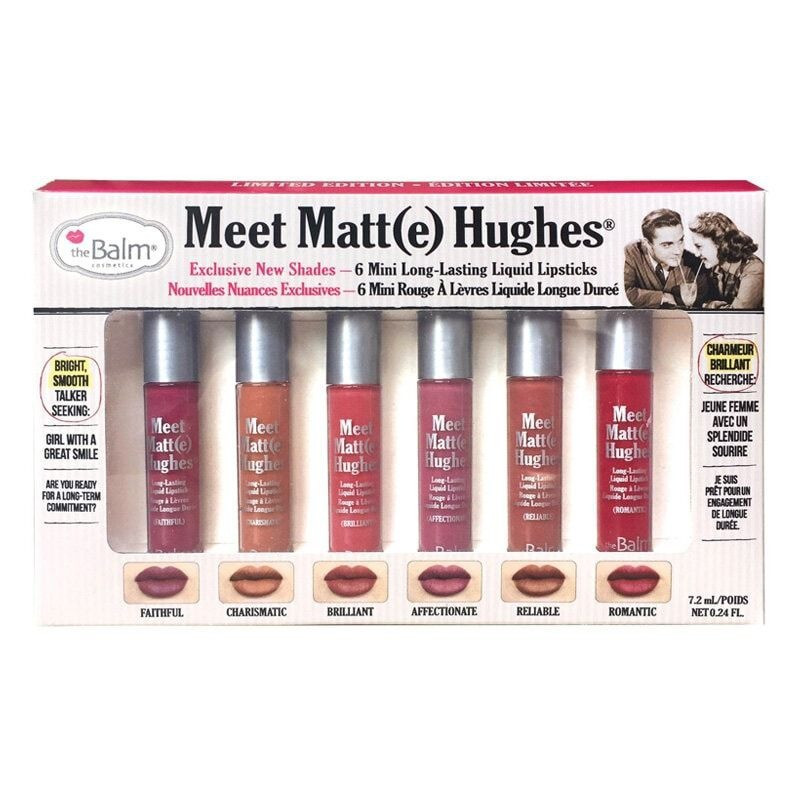 The Balm - Meet Matt (e) Hughes - (Pack of 6) For Women Everyday Makeup Use