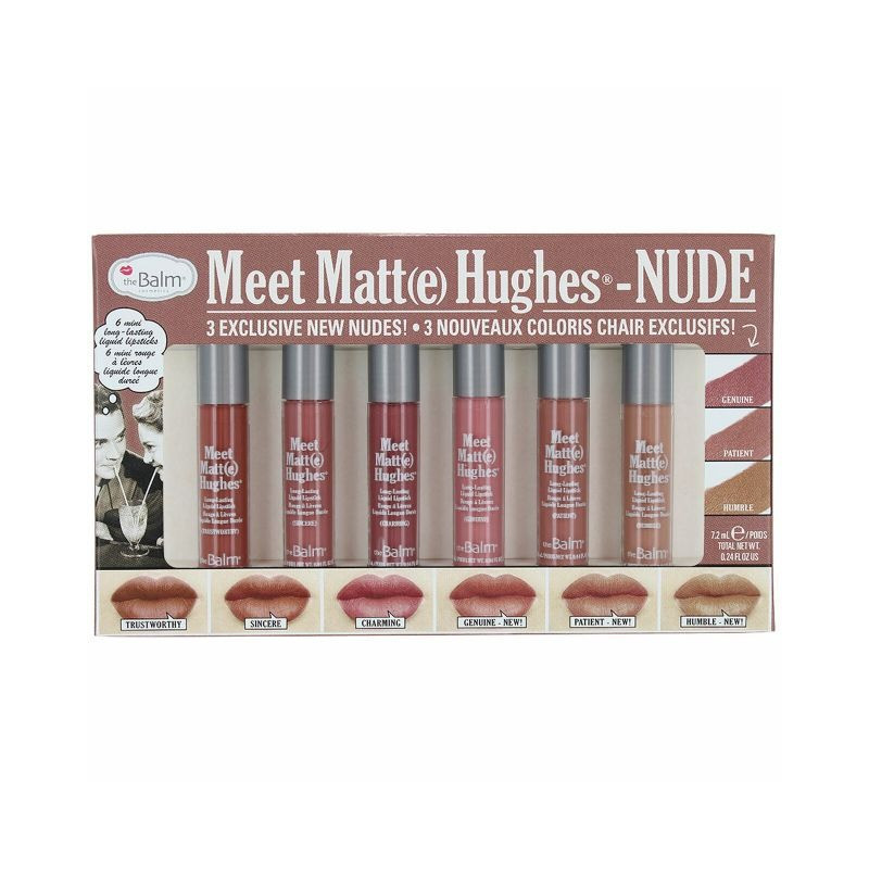 The Balm - Meet Matt (e) Nude - (Pack of 6) For Women Everyday Makeup Use