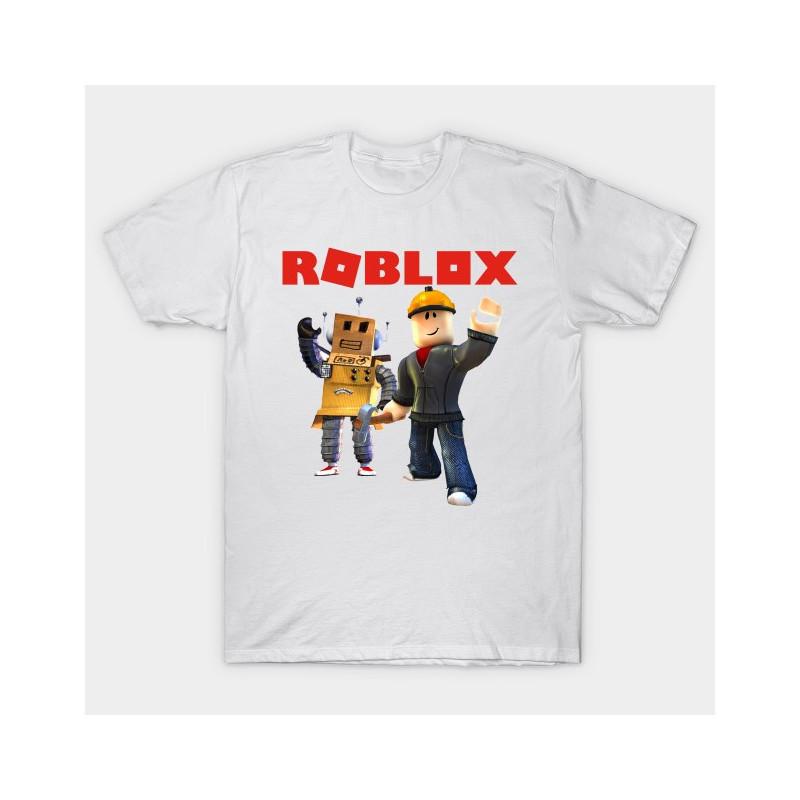 Roblox Builder Boys T-Shirt White