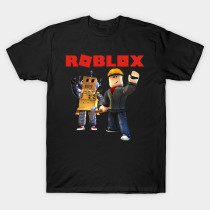Roblox Builder Boys T-Shirt Black