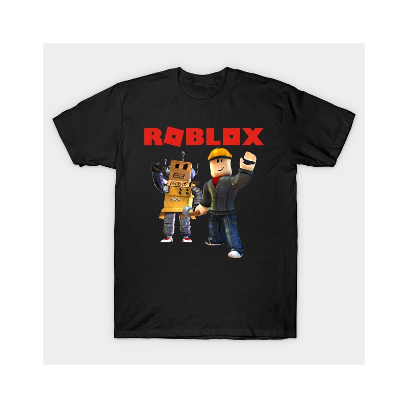 Roblox Builder Boys T-Shirt Black