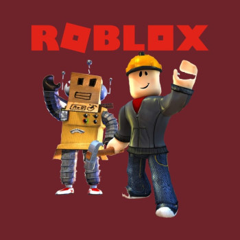 Roblox Builder Boys T-Shirt Maroon