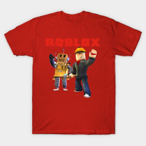 Roblox Builder Boys T-Shirt Red