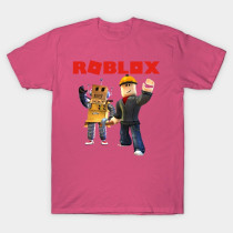 Roblox Builder Boys T-Shirt Hot Pink