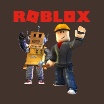 Roblox Builder Boys T-Shirt Brown