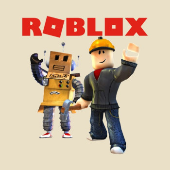 Roblox Builder Boys T-Shirt Creme