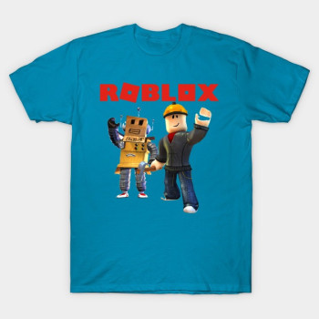 Roblox Builder Boys T-Shirt Teal