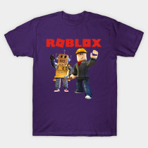 Roblox Builder Boys T-Shirt Purple