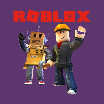 Roblox Builder Boys T-Shirt Purple