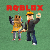 Roblox Builder Boys T-Shirt Vintage Green