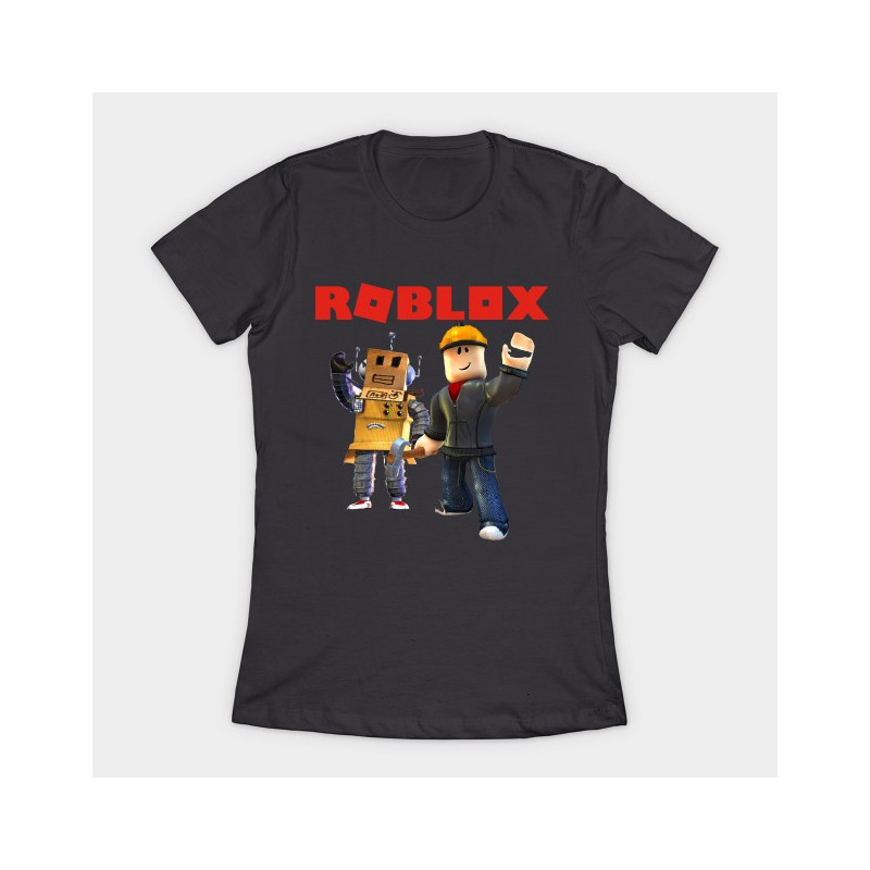 Roblox Builder Girls T-Shirt Asphalt