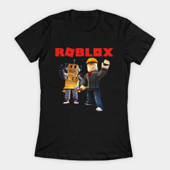 Roblox Builder Girls T-Shirt Black