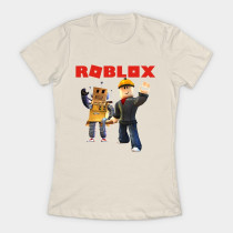 Roblox Builder Girls T-Shirt Creme