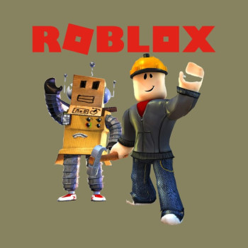 Roblox Builder Girls T-Shirt Light Olive