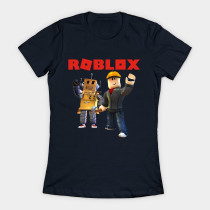 Roblox Builder Girls T-Shirt Navy