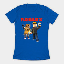Roblox Builder Girls T-Shirt Royal Blue
