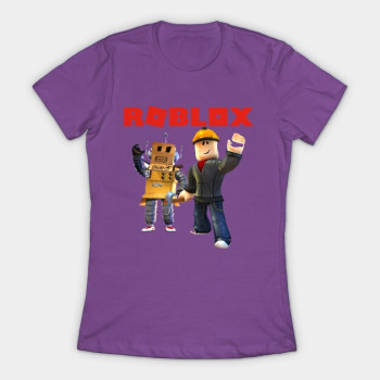 Roblox Builder Girls T-Shirt Purple