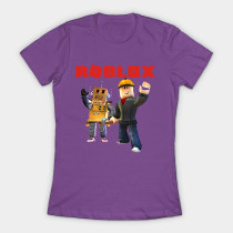 Roblox Builder Girls T-Shirt Purple