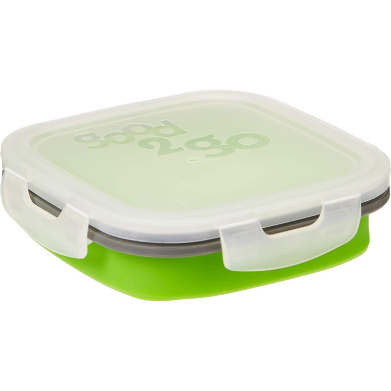 Good 2 Go Square Expandable Container, 800 ml Green G31001 (G31001)