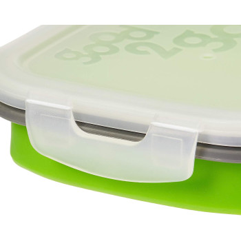Good 2 Go Square Expandable Container, 800 ml Green G31001 (G31001)