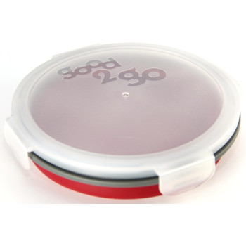JWP Good 2 Go Round Expandable Container, 800 Ml Red G35002 (G35002)